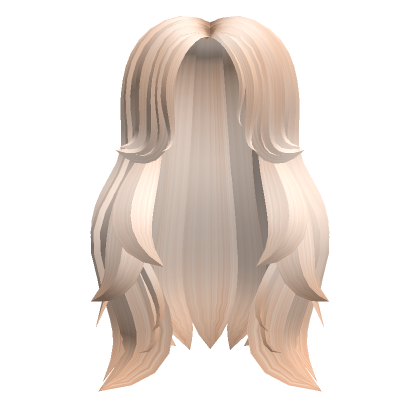 Soft Blonde Buttefly Girl Waves Hair | Roblox Item - Rolimon's
