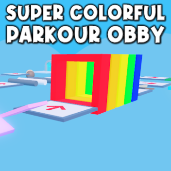 ⭐ 슈퍼 다채로운 Parkour Obby [210 스테이지] 🌈