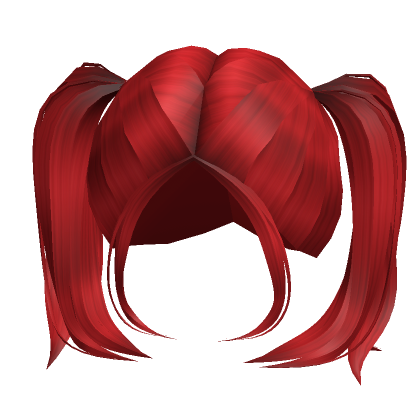 Roblox Item ୨୧ cute soft red baby ponytails