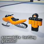 Snowmobile Testing Place [ALPHA]