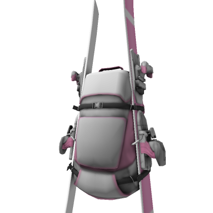 Roblox Item Pro Ski Backpack (Pink)