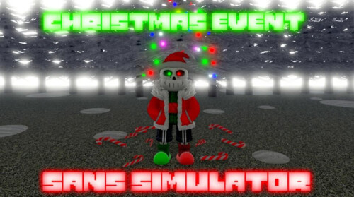 Sans Simulator X Event ( Part 2 New Year Event) - Roblox