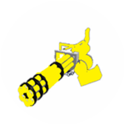 golden minigun - Roblox