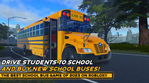 NOUVEAU BUS! Simulateur de bus scolaire 24 - Roblox