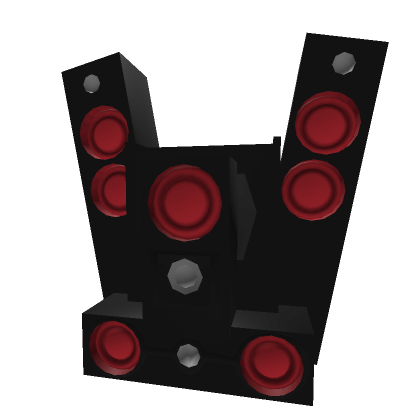 Big Red Speaker Head | Roblox Item - Rolimon's