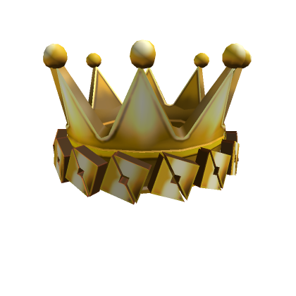 Как получить корону в роблокс. Корона РОБЛОКС. Корона для РОБЛОКСА. Золотая корона РОБЛОКС. Golden Crown of os Roblox.