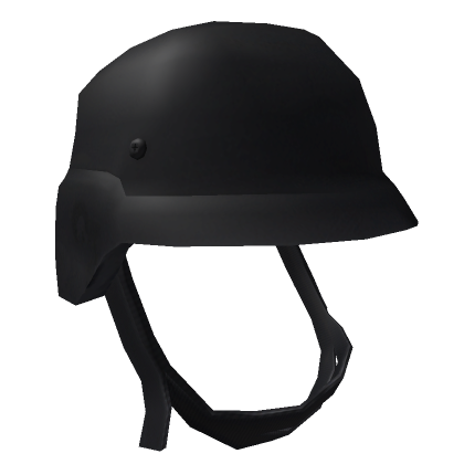 Siyah SWAT Kaskı - Roblox