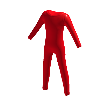 Bright red overall bodysuit - DRESSX