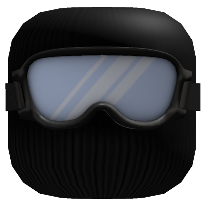 Roblox Item Balaclava With Black Skiing Goggles