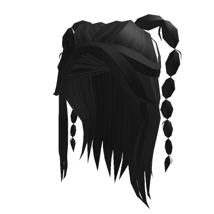 Roblox Item Y2K Aesthetic Bubble Braids Black