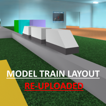 FIXED! Model Train Layout  [Re-uploaded]