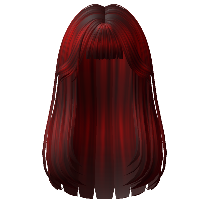 Roblox Item Modern Girl Hair (Red)
