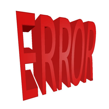 ERROR BODY | Roblox Item - Rolimon's