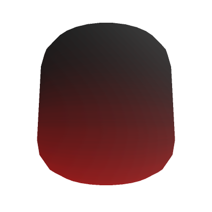 Roblox Item Glowing Gradient Head - Red