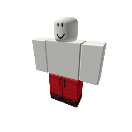 Red nike discount pants roblox