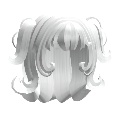 Messy Pigtails - Black - Roblox