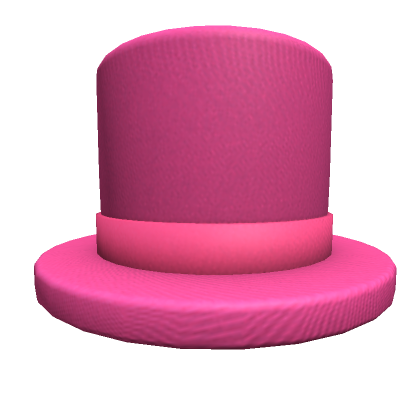 Roblox Item pink top hat