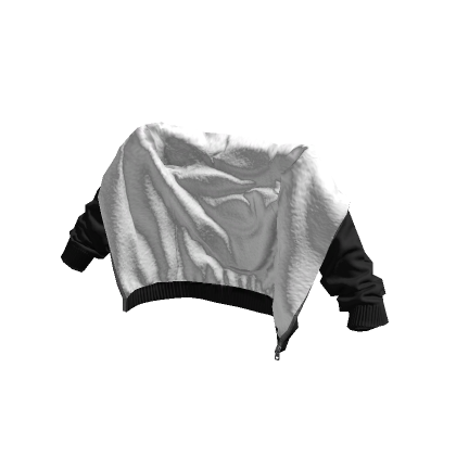 Black and sale white hoodie roblox