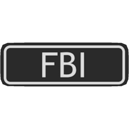 Fbi discount vest patch