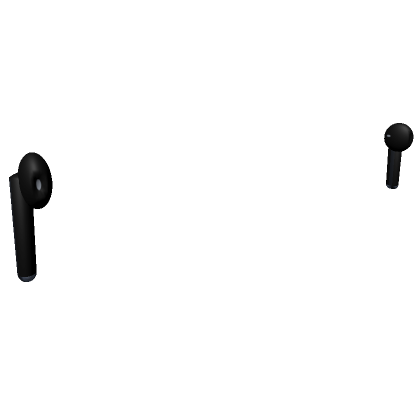 Wireless Earbuds (Black) | Roblox - Rolimon's