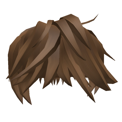 Roblox Item Brown Messy Hair