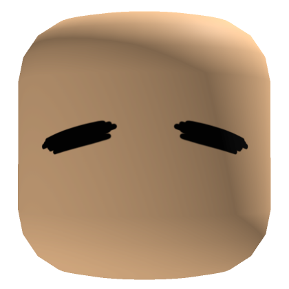 Light Skin Simple Tired Manga Face | Roblox Item - Rolimon's