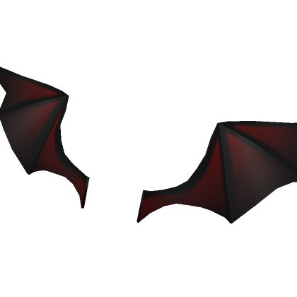 Roblox Item red bat wings