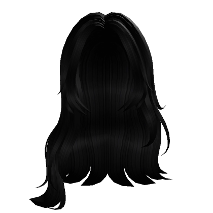 Cheap Wavy Hair (Black)  Roblox Item - Rolimon's