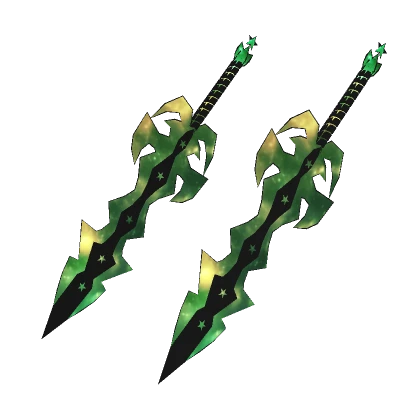 Dual Eternal Green Sword | Roblox Item - Rolimon's