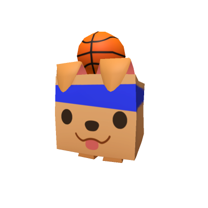 Roblox Item Basketball Dog Shoulder Pet!