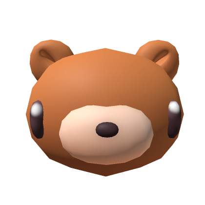 Roblox Item Brown Bear Head