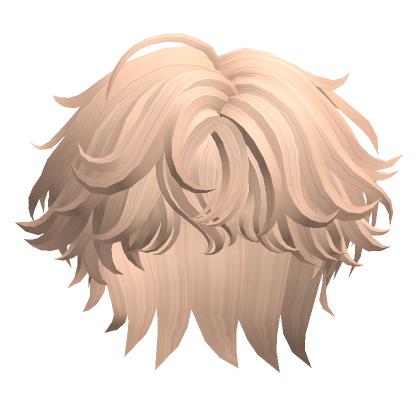 Blonde Curly Elegant Hair - Roblox