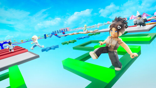 Obby Blox Parkour · Jogar Online Grátis