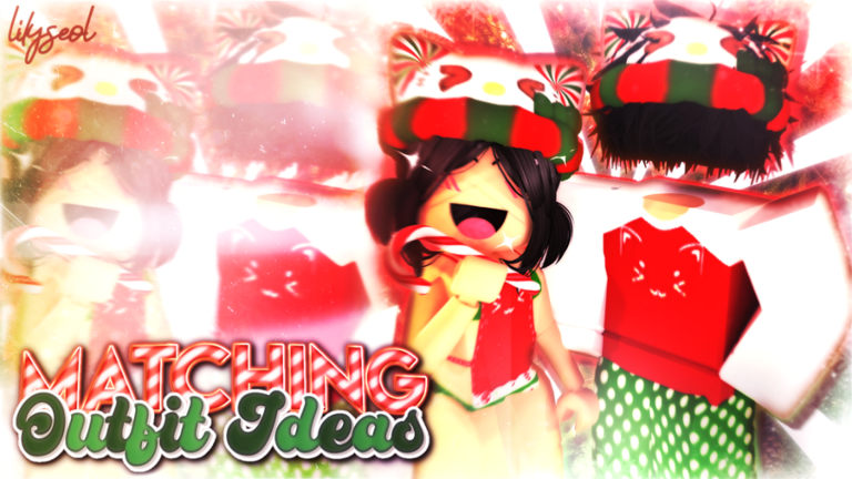 🎄🎅 CHRISTMAS Matching Outfit Ideas - Roblox