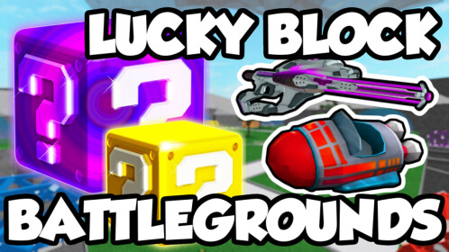 ❓ LUCKY BLOCKS Battlegrounds