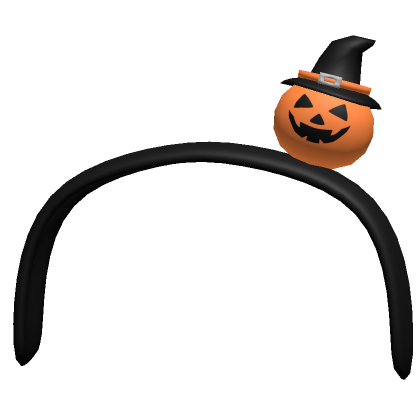 Halloween pumpkin headband 