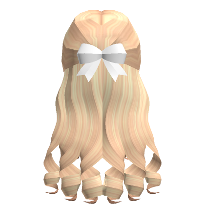 Long Cloudy Cute Curls Hair (Blonde)'s Code & Price - RblxTrade