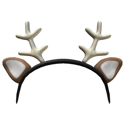 Roblox Item Cute Reindeer Christmas Headband