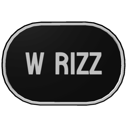 W RIZZ - Roblox