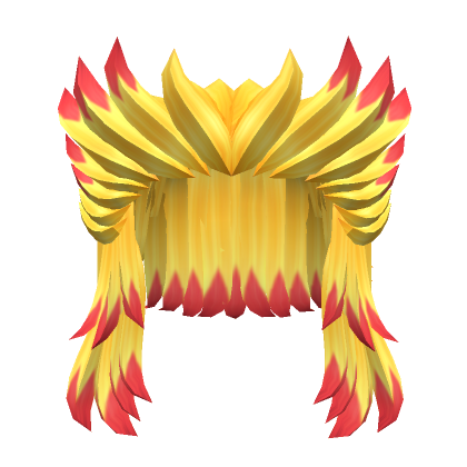 Rengoku Demon slayer yellow Hair's Code & Price - RblxTrade