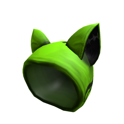Roblox Item Neon Green Animal Hoodie
