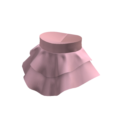 Puffy Layered Ruffle Skirt- Pink | Roblox Item - Rolimon's