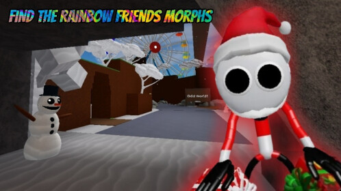 Playing Roblox Rainbow Friends 