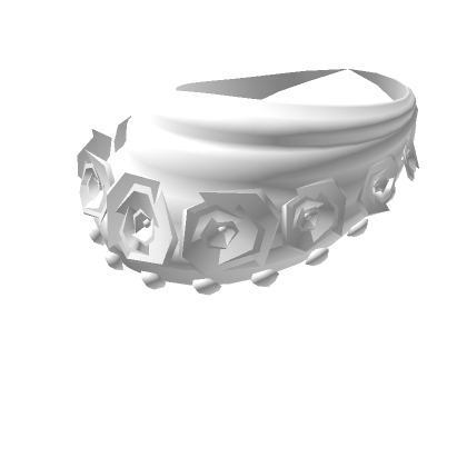 Roblox Item Rose & Pearl Sleeve in White (R)