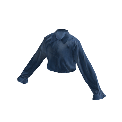 Blue Denim Collar Shirt  Roblox Item - Rolimon's