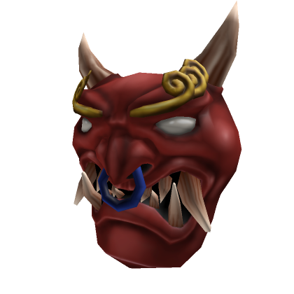 Roblox Item Red Oni Mask