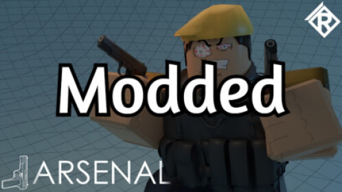 I Played MODDED Roblox Arsenal 