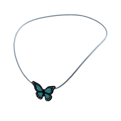 Roblox Item Aesthetic Butterfly Necklace