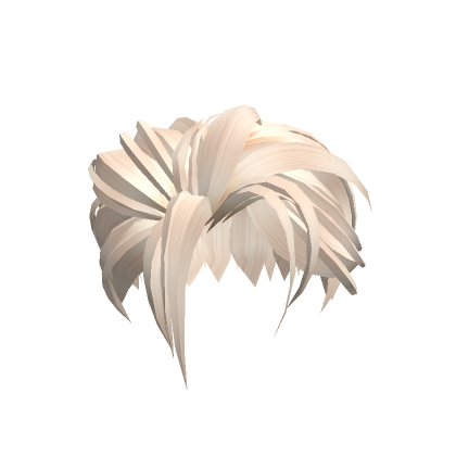 Roblox Item Anime Messy Blonde Hairstyle 18.0