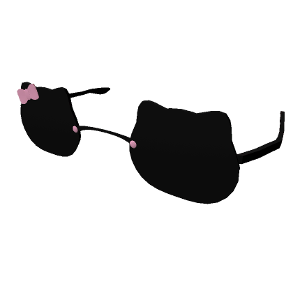 Roblox Item Cute Cat Glasses (black)